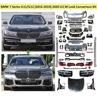 BMW G11 G12 7 series 2015-2019 convert 2020 LCI bodykit body kit front side rear bumper skirt lip he