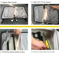 Suitable for Samsonite Samsonite Suitcase Wheel Accessories Replacement Beauty Travel Trolley Suitca