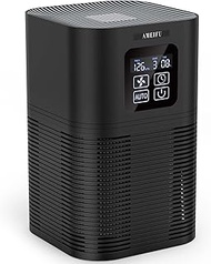 Air Purifiers for Bedroom Home Large Room, AMEIFU Portable H13 Hepa Air Purifier Cleaner with Aromatherapy, Air Filter for for Pets Dander, Allergies, Smoke, Dust, Bad Odor, Desktop