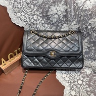Vintage Chanel Paris Limited Flap Chain Bag 26cm Lambskin 中古香奈兒巴黎限定鏈條翻蓋包