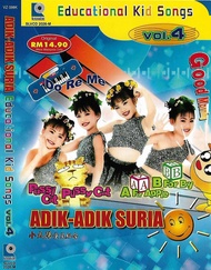 Adik-Adik Suria 小太阳 Educational Kid Songs Vol.4 VCD