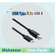 USB Type C to Printer Cable Type C to USB B Male Printer Cable