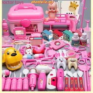 Doctor Toys for Kids Doctor Pretend Play Set Children Medical Dentist Tools Stethoscope Educational 