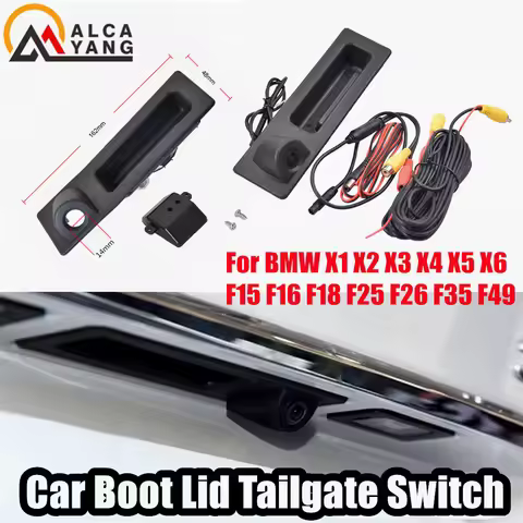 For BMW X1 X2 X3 X4 X5 X6 F15 F16 F18 F25 F26 F35 F49 Boot Trunk Handle Release Switch 2012-2018 512