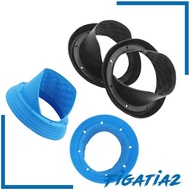 [Figatia2] 2x Vehicle 6.5inch Silicone Car Speaker Baffle Accessory Soft Silicone Spacer Speaker Protection