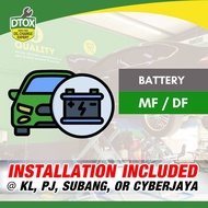 [Installation Provided] Car Battery All Sizes (MF Power / DF)
