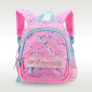 Australia smiggle original children's schoolbag baby shoulder backpack cute pink and blue unicorn kawaii1-4 years old 11 inches
