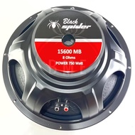 Speaker Komponen Black Spider 15600 M Woofer Blackspider 15600M 750W