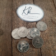 Koin Kuno Asing 20 Cent Singapore / Singapura