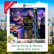 Hong Kong & Macau Sim Card 5G  (3GB - 30GB) GoGo Roaming Travel  SIM Card