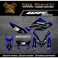 Yamaha WR 155 STICKER decal yamaha wr155 decal
