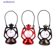[WillbehotS] 1:12 Dollhouse Miniature Retro Kerosene Lamp Lantern Oil Lamp w/handle Decor Toy [NEW]