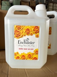 Nước Giặt Xả 5 in 1 Enchanter can 5 lít Hương Nước Hoa - Siêu Đậm Đặc - Lưu Hương Lâu
