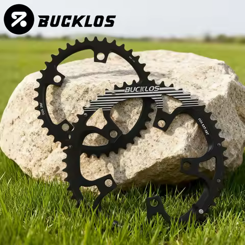 BUCKLOS 110BCD Gravel Road Bike Chainring 50-34T 52-36T 53-39T Round Bicycle Chainring 8/9/10/11S Do