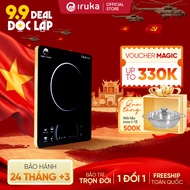 Bếp đơn điện từ Iruka I78 MADE IN THAILAND 6 chế độ nấu tự động có khóa an toàn trẻ em công suất 200