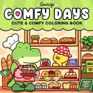 Cartoon coloring book doodle book children cute coloring book gift coloring painting book decompress