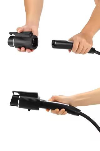 EVCharger4U for Tesla to Type 1 Adapter 250V 80A 20KW Max. SAE J1772 EV Charging Adaptor for Model 3