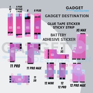 6 / 6 s / 6 p / 6 s p / 7 / 7 p lus / 8 / 8 p / x / xs / XR / 1 1 / 12 Anti-Static Battery Adhesive 