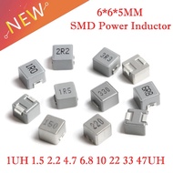 10pcs 0650 Molding Power Choke SMD Power Inductor 1UH 1.5UH 2.2UH 3.3UH 4.7UH 6.8UH 10UH 15UH 22UH 3