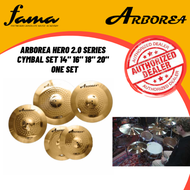 [FAMA]Arborea Hero Cymbal Set (14"HH 16"CR 20"RD) The best value "Entry Level" Cymbal on the Market