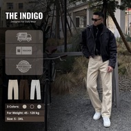 BEIGE KAKI JEANS Men's JEANS - THE INDIGO - BEIGE STRAIGHT KAKI PANTS