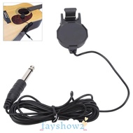 FAYSHOWS ​Clip-On Pickup, 1/4 Inch Plug​ Musical Performance Piezo Violin Pickup​, Accessories Clip-