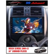 (6GB 4GB 2GB 1GB RAM T3L TS10 DSP 4G SIM IPS 2.5d ) Nissan Almera 2012 2013 2014 2015 OEM Android Player