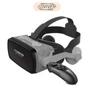 [Loviver] Universal 3D Glasses,  Light, Headset, Mobile Games Soft Comfortable for 4.76.1 inch for  