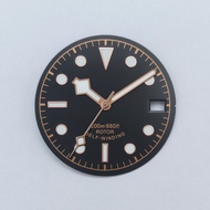 30.5mm dial with luminous hands compatible with NH35 NH36 Miyota 8205/8215/821A Mingzhu 2813/3804mov