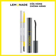 Combo Lemonade Chì kẻ mày siêu mảnh lâu trôi Lemonade Micro Eyebrow & Chuốt mi tơi dài lâu trôi Lemo