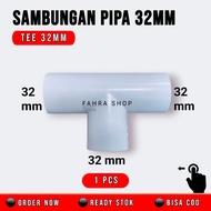 TEE 32mm aquarium pipe connection 32mm