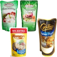 MAYONNAISE STAND POUCH 1KG (MAESTRO/ EURO GOURMET/ MAMAYO)/ Original/ Thousand Island MAYONNAISE/ 10