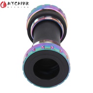 CHINK BB Bottom Bracket, 1.37x24T Aluminum Alloy + Nylon Bottom Bracket, Durable Lightweight 68-73mm