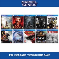 SONY PS4 LISTING1 I PLAYSTATION 4 I PS4 Used Game / 2ND HAND GAME / SECONDHAND GAME
