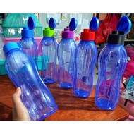 Tupperware Eco Bottle 1L Blue Botol Air Drinking Water