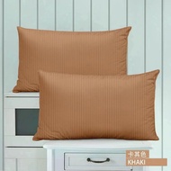 Zen Hub Cotton Stripe Pillowcase Set of 2 20x30" Hotel Quality Pure Cotton