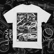 Mitsubishi Lancer Evolution | Lancer Evo, 4B11T Engine Car Shirt Collection ( For kids and adult )