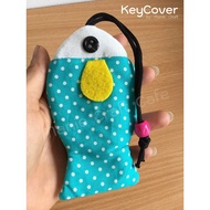 Fish-Shaped Key Storage Selectable Pattern (Key Bag keycover Cover)