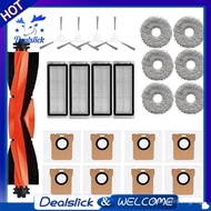 For Dreame L20 Ultra L30 Ultra Vacuum Cleaner Main Side Brush Hepa Filter Mop Cloth Dust Bag Accesso