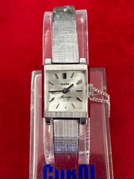 RADO Mirage ระบบไขลาน ตัวเรือนสแตนเลส นาฬิกาผู้หญิง มือสองของแท้