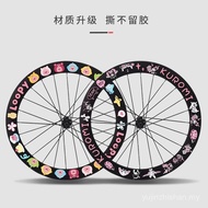 Hot-selling Bicycle Wheel Set Modified Graffiti Stickers Cartoon Wheel Stickers Road Bicycle Bicycle