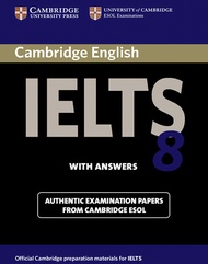 CAMBRIDGE IELTS 8 : STUDENT'S BOOK (WITH ANSWERS) (1st ED.)  BY DKTODAY