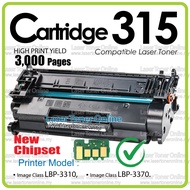 Compatible Cano* CRG Cartridge 315 CRG315 Cano*315 Cart 315 LBP3310 LBP3370 LBP 3310 3370 LBP-3310 L