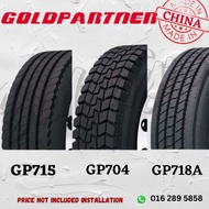 GOLDPARTNER HAIDA HD989 HD285 HD776 GP704 GP715 GP718A 215/75R17.5  225/80/17.5 235/75R17.5 TYRE TAY