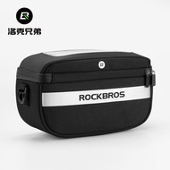 กระเป๋าจักรยาน Rockbros B27 สำหรับผู้ขี่จักรยาน กระเป๋าที่จับมือแบบพับได้ กระเป๋าสะพายไหล่สำหรับกล้อ