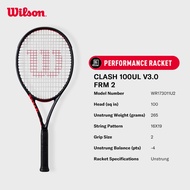 Wilson CLASH 100UL V3.0 ไม้เทนนิส Unstrung WR173011U2 Official Store