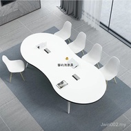 Desk Combination Fashion Small Modern Font Simple Conference Table Negotiation Table Chair Creative 