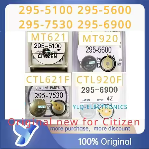 MT621 MT920 CTL621F CTL920F 295-5100 295-5600 295-7530 295-6900 CTL920 Eco-Drive Citizen Watch Recha