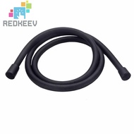 Redkeev Mini 1.5m Flexible Matte Black PVC Shower Hose Bathroom Explosion-proof Pipe