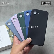 iphone 16E Softcase Macaron Square / Case Square Edge Case iphone 16E